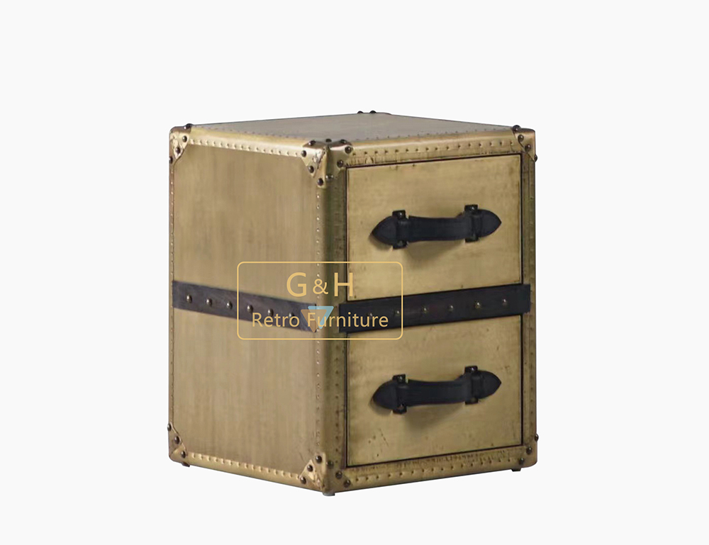 Vintage Brassy Trunk