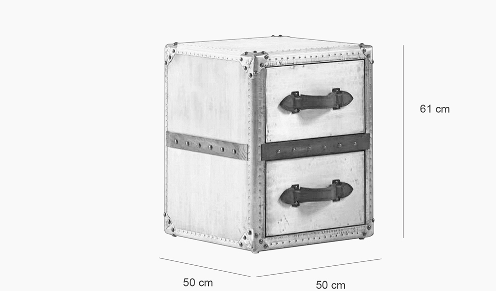 Vintage Brassy Trunk