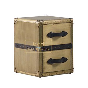 Vintage Brassy Trunk