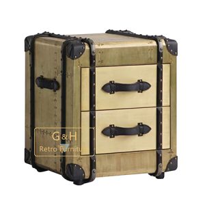 Vintage Brassy Trunk