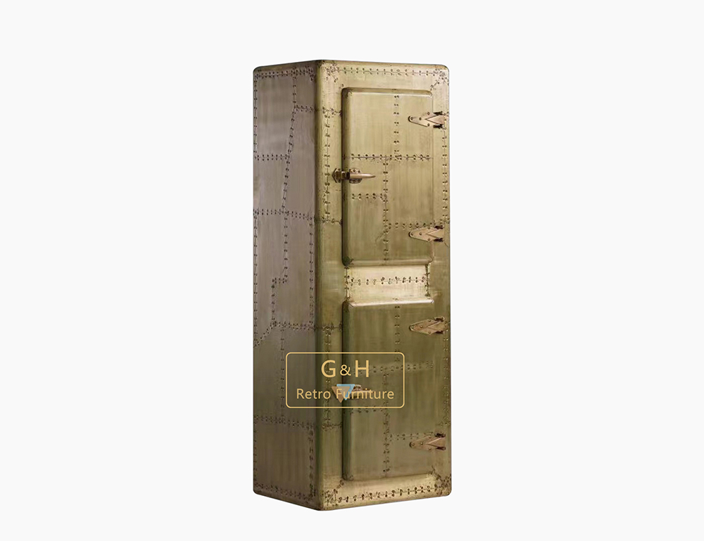 Vintage Brassy Cabinet