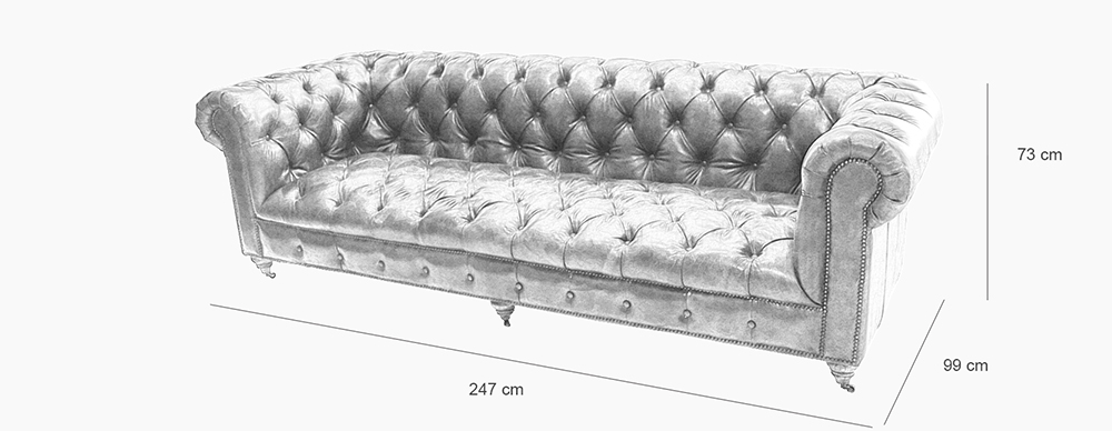 Vintage Leather Sofa