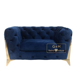 Retro Fabric Sofa