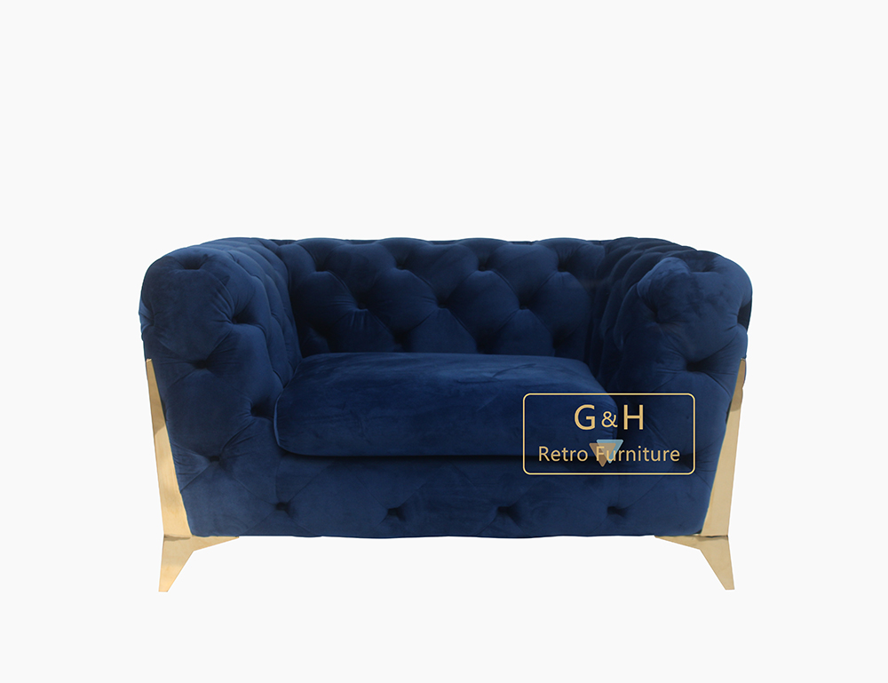 Retro Fabric Sofa