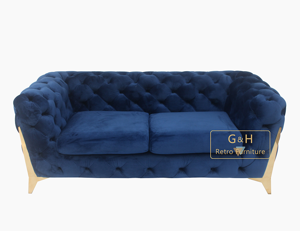 Retro Fabric Sofa