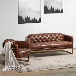 Vintage Leather Sofa