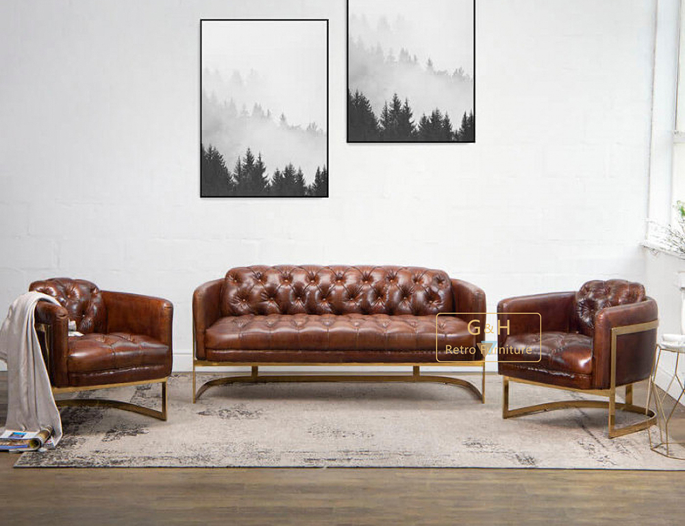 Vintage Leather Sofa