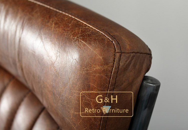 Vintage Leather Dining Chair