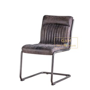 Vintage Leather Dining Chair