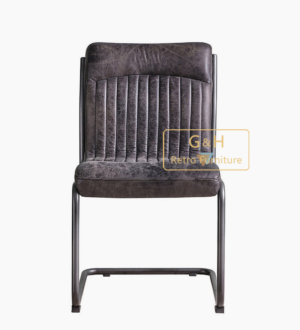 Vintage Leather Dining Chair