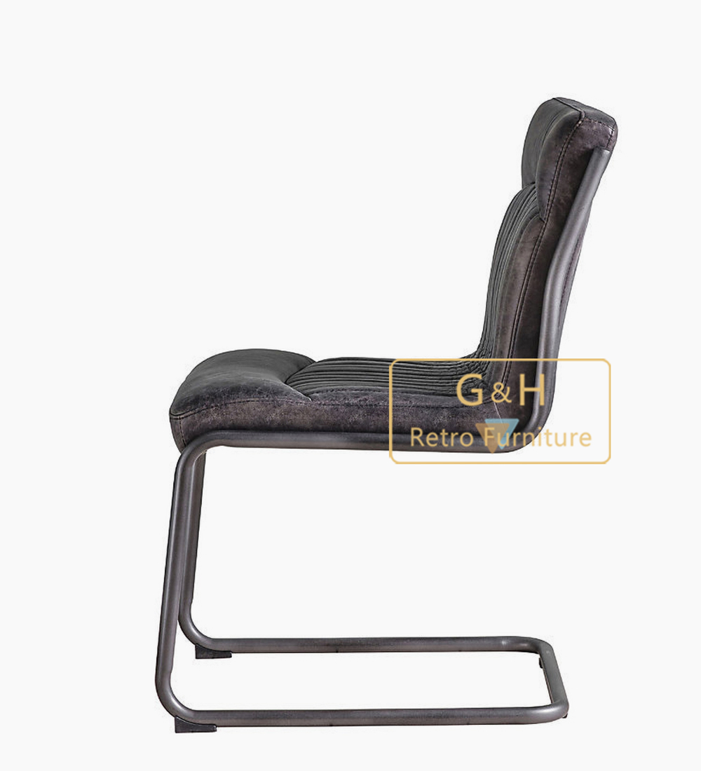 Vintage Leather Dining Chair