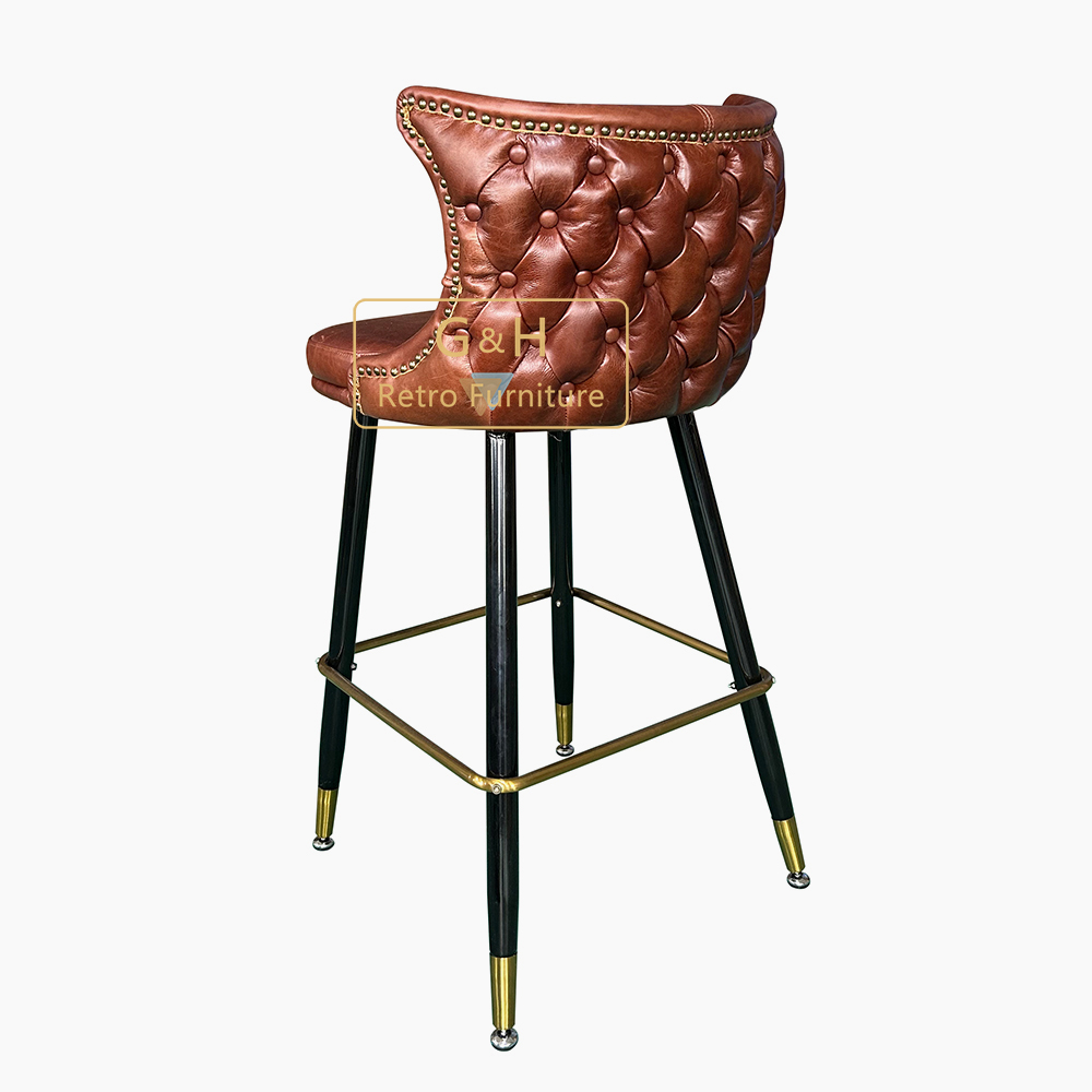 Vintage Industrial Leather Chair
