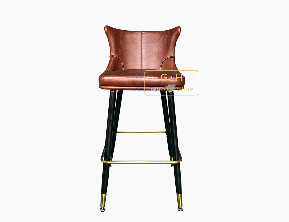Vintage Industrial Leather Chair