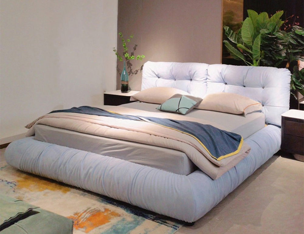 Modern Fabric Bed