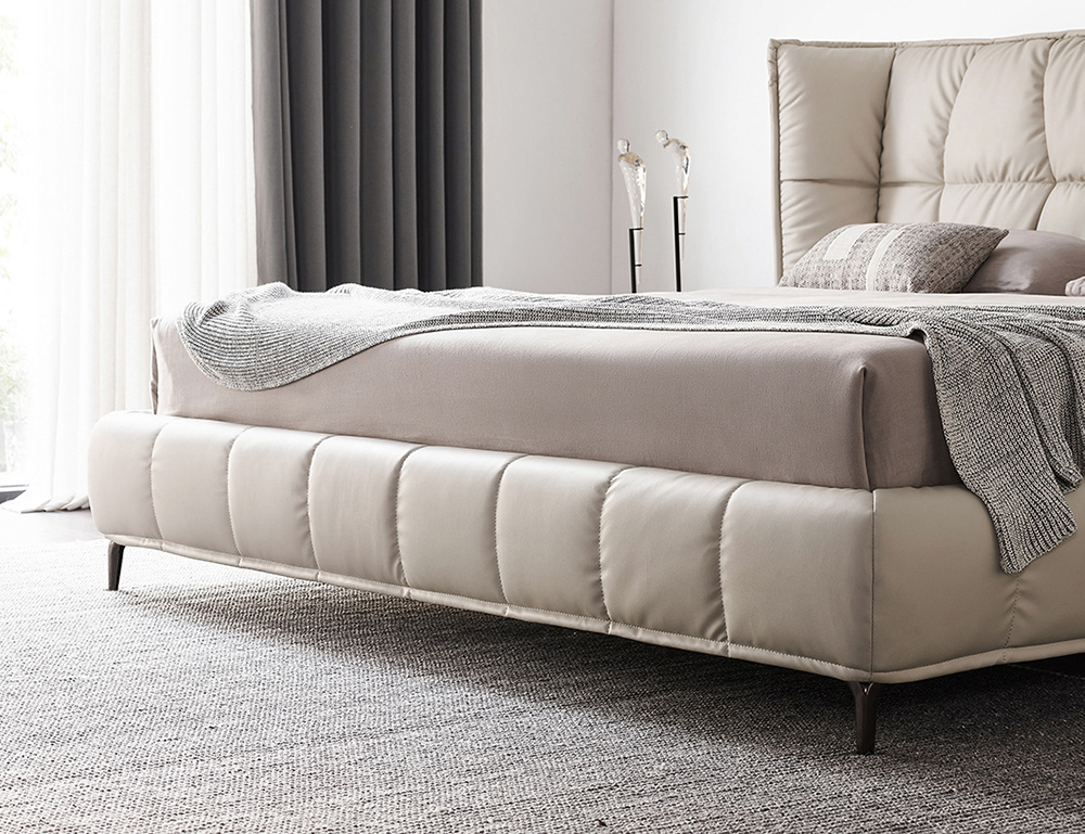 Modern Leather Bed