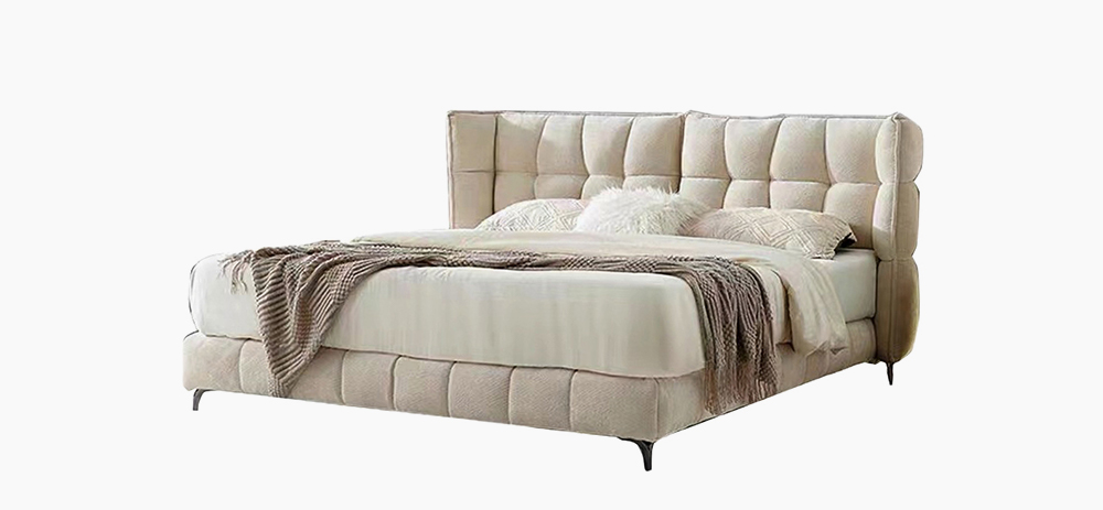 Modern Leather Bed