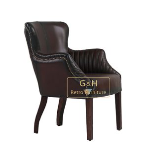 Retro Leather Armchair