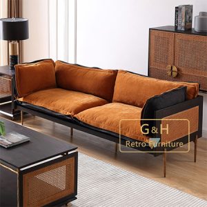 Retro Fabric Sofa Forging Process