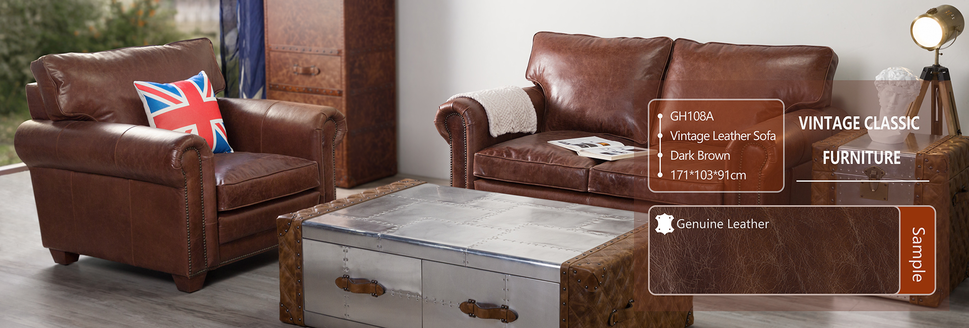 Vintage Leather Sofas